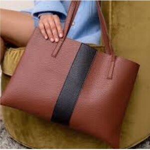 Vince Camuto vegan leather tote